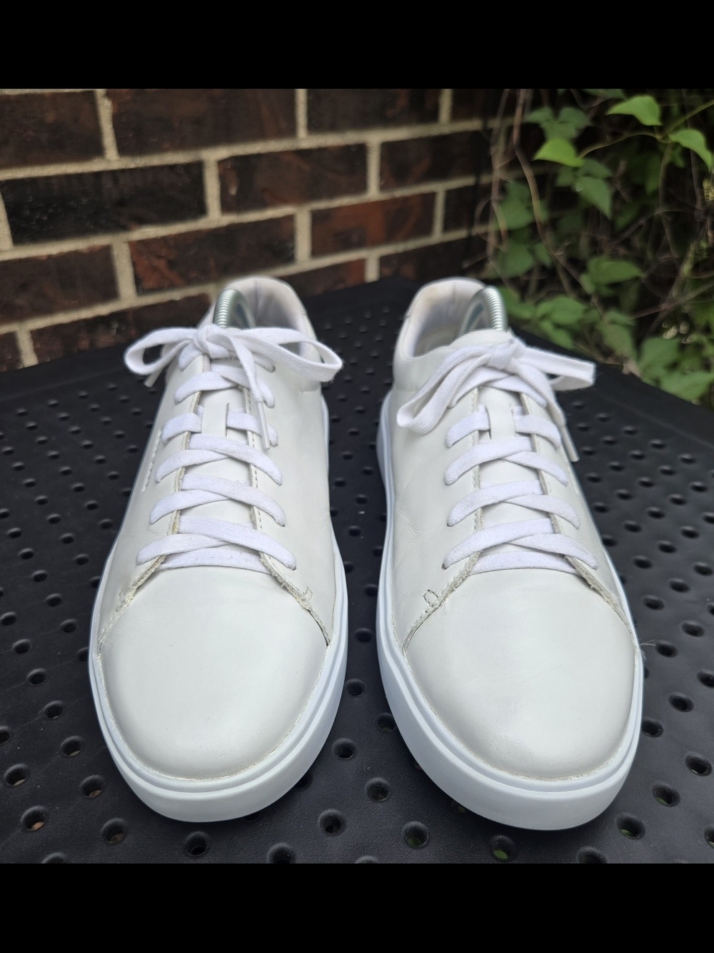 Cole Haan White Leather Grand Crosscourt Traveler Sneakers Women's 10B - Picture 2 of 6